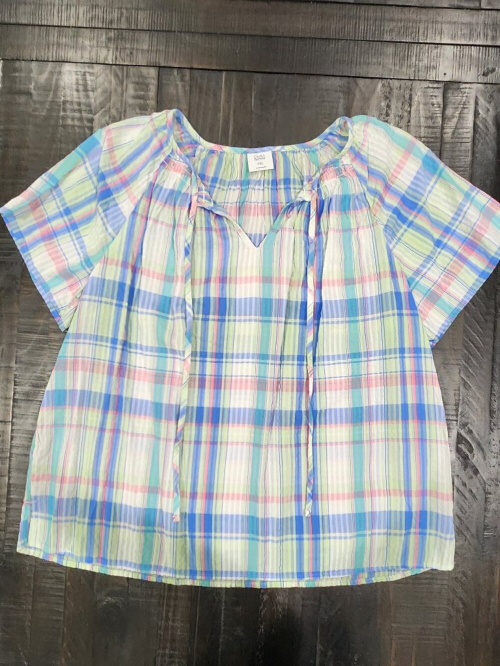 NEW WITH TAGS CROFT & BARROW WOMEN'S TOP-SIZE XL PETITE